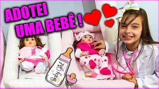 Adotei um bebê reborn no brasil | Jéssica Godar e Laurinha e Helena e Gabriel