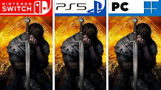 Kingdom Come: Deliverance | Switch - PS5 - PC | Graphics Comparison