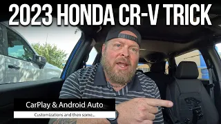 Customizing Apple CarPlay and Android Auto in your 2023 Honda CR-V