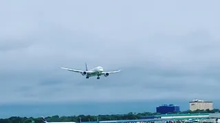 🇺🇿UZBEKISTAN AIRWAYS boeing 787 - 8 dreamliner landing john f kennedy international airport