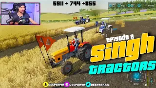 SINGH Tractors EPISODE 2 | SIRRA MAHOOL 5911 SIRRA 😍INDIAN FARMING x BrarTV