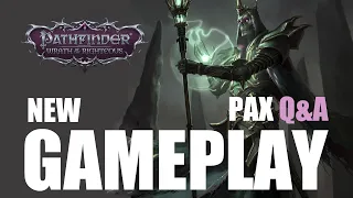 Pathfinder Wrath of the Righteous NEW GAMEPLAY and Q&A