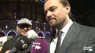 Oscar Nominee Leonardo DiCaprio interview at The Wolf of Wall Street premiere