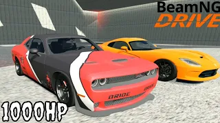 BeamNG Drive RP #21 | 1,200HP Dodge Challenge Scatpack | Nitrous Build | UNDRIVEABLE…