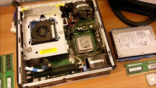 How to upgrade a DELL OptiPlex 755 USFF PC