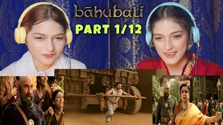 Bahubali 2 : Intro  scene Bahubali best Entry | Prabhas | Ramya | Part 1/12 Reaction