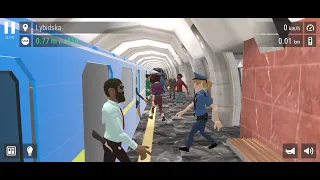 Euro Subway Simulator(Qırmızı xətt):Səfər(Neftçilər-28 May)