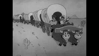 Looney Tunes - Beans the Cat - Westward Whoa (1936)