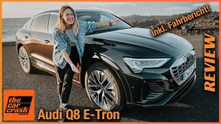 Audi Q8 E-Tron im Test (2023) Wir fahren das Sportback Facelift! Fahrbericht | Review |  Lieferzeit