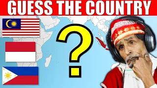 Can Villagers Guess the Country? | World Map Challenge! Tribal People Try