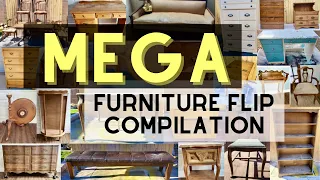 Mega Furniture Flip Compilation Video | Over 60 Furniture Flips for 2022