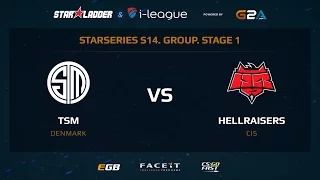 TSM vs HellRaisers - Map 2 - Dust 2 (SL i-League StarSeries XIV)