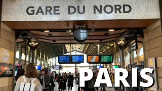 🇫🇷 Paris Ao Vivo: Gare du Nord | #eurostar #parisaovivo #parislondres