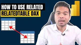 How to use RELATED / RELATEDTABLE DAX functions in Power BI // Beginners Guide to Power BI in 2021