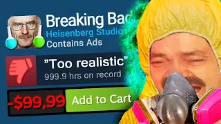 spending $100 on BAD steam games