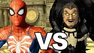 Spider-Man VS Black Suit Kraven Battle