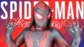 REAL Miles Morales Crimson Cowl Spiderman Suit Unboxing