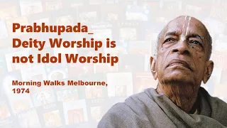 Prabhupada - Deity Worship is not Idol Worship | The Bhaktivedanta Academy