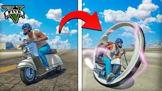 TRANSFORMANDO MOTOS en MOTOS DEL FUTURO en GTA 5 (MODS) - ElChurches