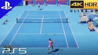TSITSIPAS Destroys NADAL (PS5) Tennis World Tour 2 Gameplay 4k 60fps HDR 3Gameplay #1