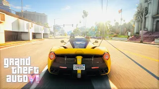 GTA 6 PlayStation 5 DEMO Concept CARS GAMEPLAY - Graphics Close to Realism - Heavily Modded [ GTA V]