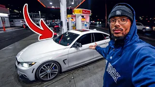 HOW MUCH IT COST TO FILL UP A BMW 440i + POV Drive