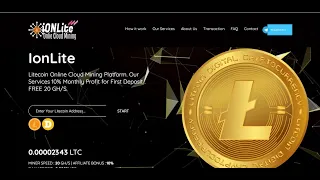 Free Litecoin Mining Website 2020 | 100 Legit Website For Mining Litecoin