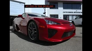 7/500 LFA IN THE WORLD WRAPPED IN FULL BODY PPF | CRAZY EXPERIENCE !!!