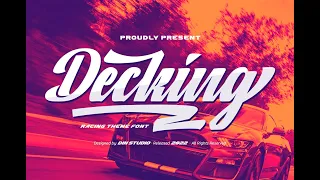 Decking Font Download