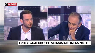 Eric Zemmour : "Je regrette d'avoir porté plainte contre Youssoupha"