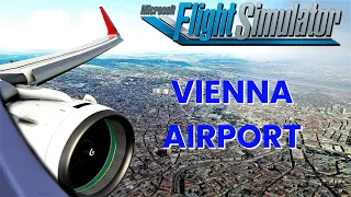 Microsoft Flight Simulator 2020 *4K Graphics* Epic Landing In Vienna | 4K