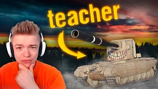 The best teacher in World of Tanks