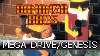 [Longplay] Bonanza Bros. - Mega Drive/Genesis