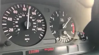 BMW E38 740i 70-120mph acceleration