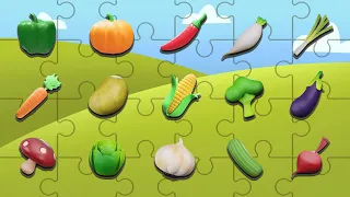 Guess the Vegetable Quiz | Educational Vegetable Puzzle for Kids | Long Version 🧩🧒