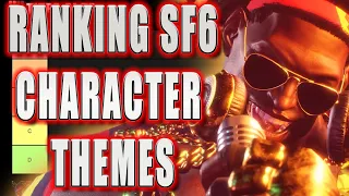 Ranking All Street Fighter 6 Character Themes | TIER LIST