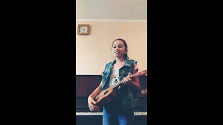 ( cover) на песню Гитаристка Группа Пацанка