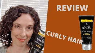 Review of got2b Ultra Glued Gel for Curly Hair | Not Sponsored