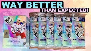 I was NEVER going to open these! - 2020-21 SP Hockey Retail Hangers x6 + Blaster Box Break