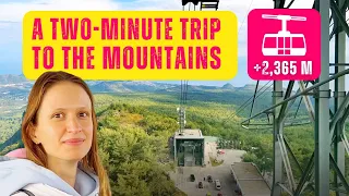 Olympos Teleferik 🚠 Cable car in Antalya 🏔️ Top Attraction in Turkey 🇹🇷 A trip to the mountains 🚙