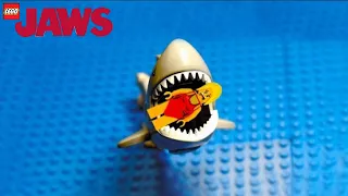 LEGO JAWS Shark Attack - SCARY/FUNNY!