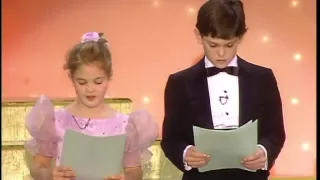 Drew Barrymore & Henry Thomas Reading -  Golden Globes 1983