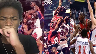 LEBRON FAN REACTION TO Jordan Rules: A Detroit Pistons Secret to Stopping MJ