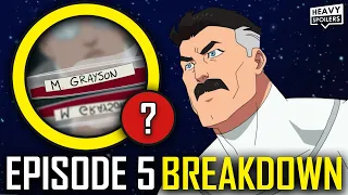 INVINCIBLE Episodes 5 Breakdown & Ending Explained Review | Easter Eggs & Comic Book Differences