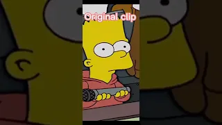 Bart Simpson rapping original clip #shorts