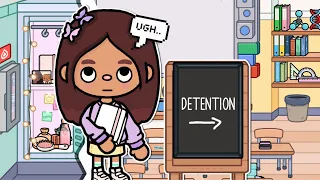 FIRST DAY OF HIGH SCHOOL ✏️🏫⭐️ || *WITH VOICE* 🎙️|| Toca Boca TikTok Roleplay 🌈🩵
