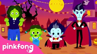 Baby Monster Yes, Papa | Kids Halloween Songs | Finger Family | Pinkfong Official