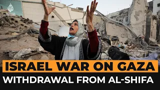 Israel leaves al-Shifa Hospital in ruins and littered with human remains | Al Jazeera Newsfeed