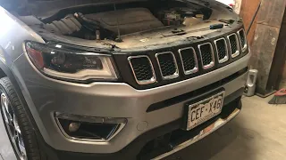 2018 Jeep Compass Radiator Removal
