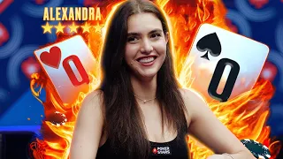 This Is How Alexandra Botez Won $30K From Pro Poker Players ♠️ PokerStars